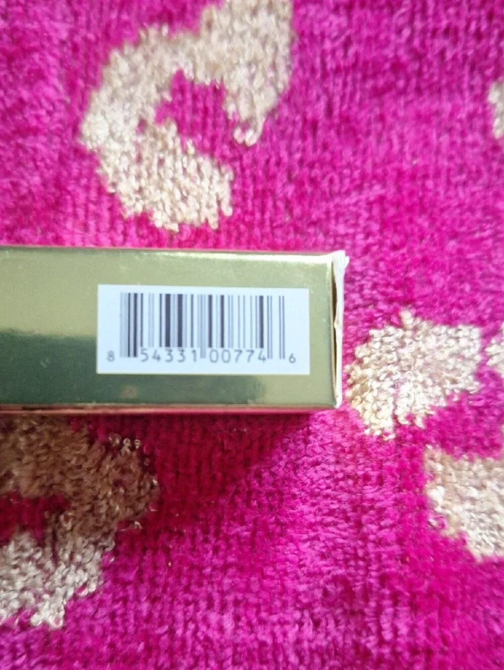 Westmore Beauty Gold Glitter Lip Gloss - Clear with Gold Flakes